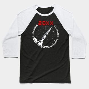 Year 20XX Space Exploration Baseball T-Shirt